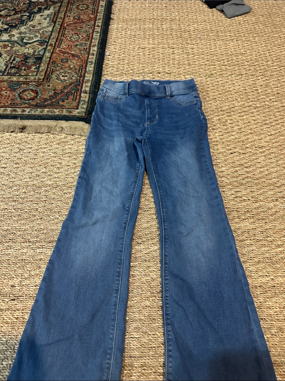 wonder nation Blue Wide-Leg Flare Jeans